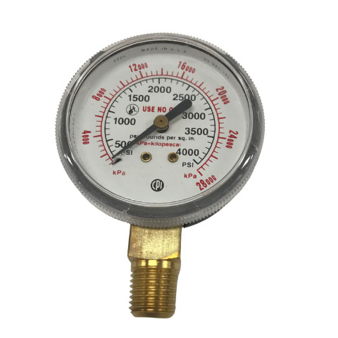 Pro-Set Nitrogen Regulator HP Gauge - 0-28000KPA (4000psi) - Airefrig